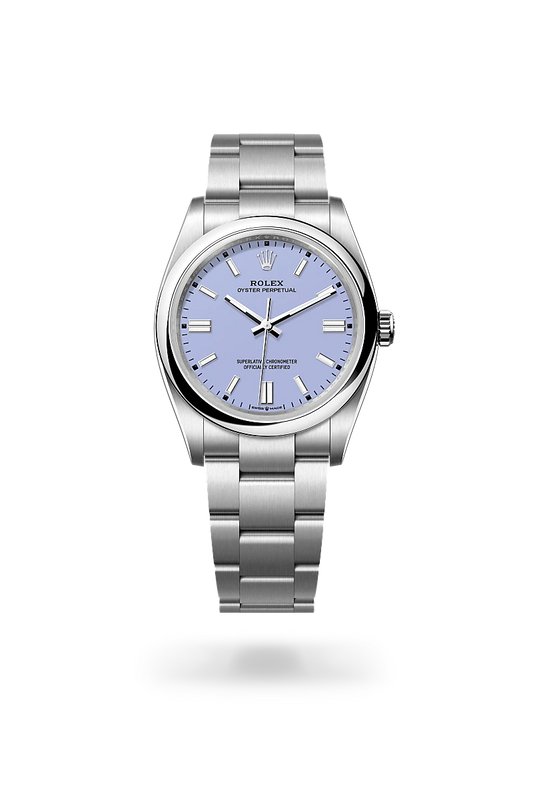 rolex Oyster Perpetual in Oystersteel, M126000-0013 - Lenox Jewelers