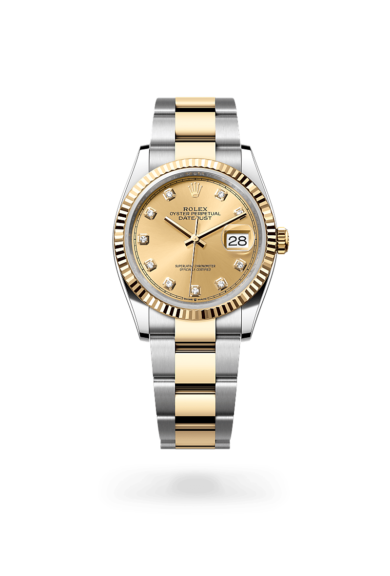 rolex Datejust in Yellow Rolesor - combination of Oystersteel and yellow gold,  - Lenox Jewelers