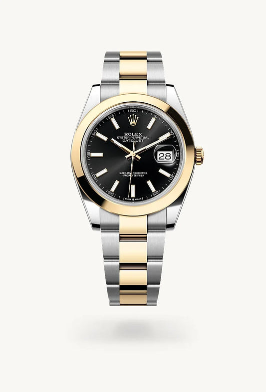rolex Datejust in Yellow Rolesor - combination of Oystersteel and yellow gold, M126303-0013 - Lenox Jewelers