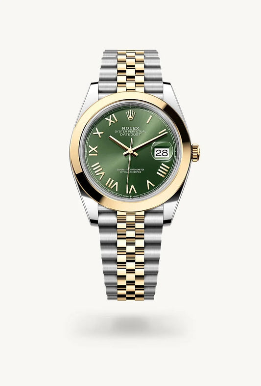 rolex Datejust in Yellow Rolesor - combination of Oystersteel and yellow gold, M126303-0024 - Lenox Jewelers