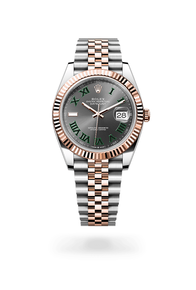 rolex Datejust in Everose Rolesor - combination of Oystersteel and Everose gold,  - Lenox Jewelers