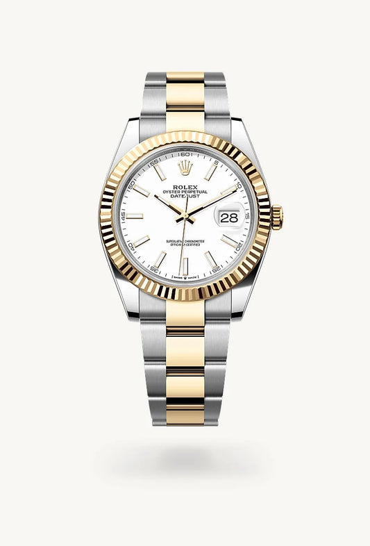 rolex Datejust in Yellow Rolesor - combination of Oystersteel and yellow gold, M126333-0015 - Lenox Jewelers