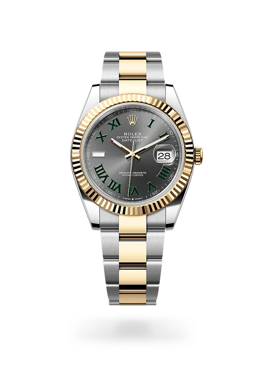 rolex Datejust in Yellow Rolesor - combination of Oystersteel and yellow gold, M126333-0019 - Lenox Jewelers