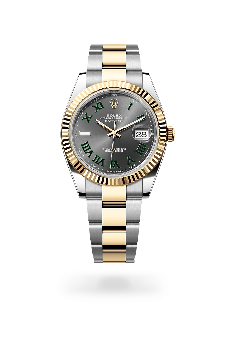 Rolex Datejust in Yellow Rolesor - combination of Oystersteel and yellow gold, M126333-0019 - Lenox Jewelers