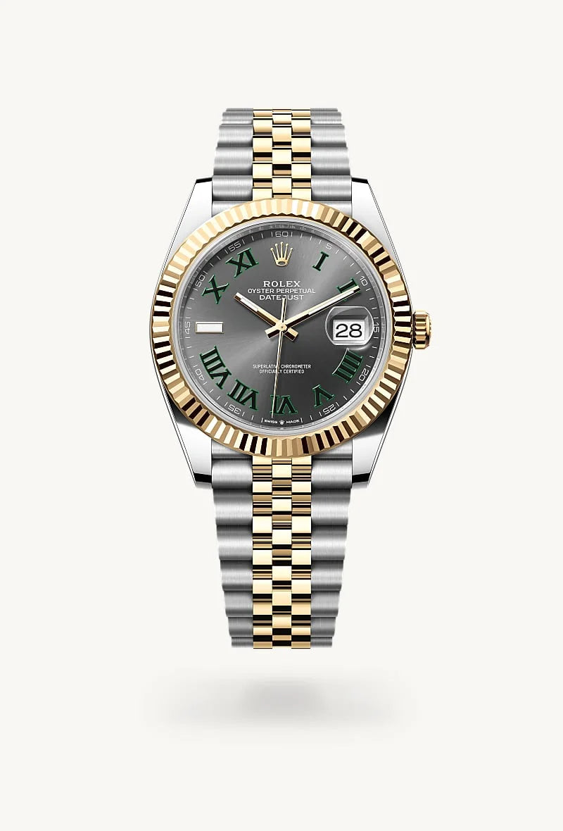 Rolex Datejust in Yellow Rolesor - combination of Oystersteel and yellow gold, M126333-0020 - Lenox Jewelers