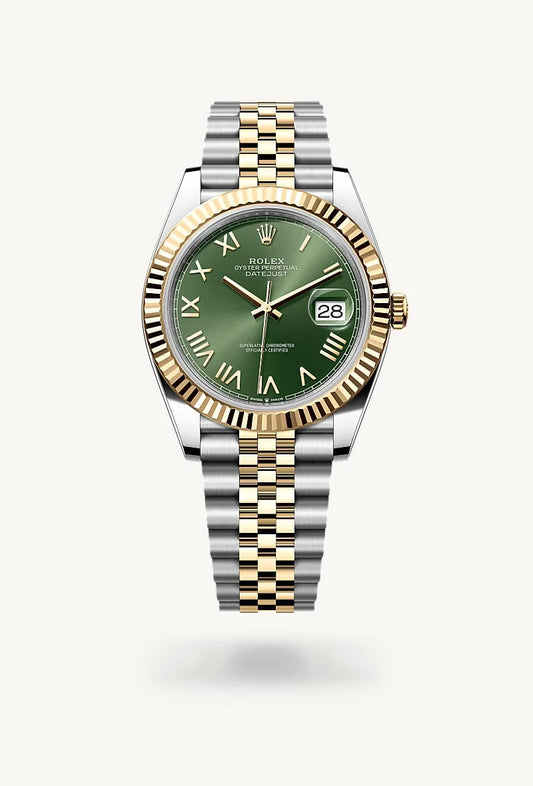 rolex Datejust in Yellow Rolesor - combination of Oystersteel and yellow gold, M126333-0024 - Lenox Jewelers