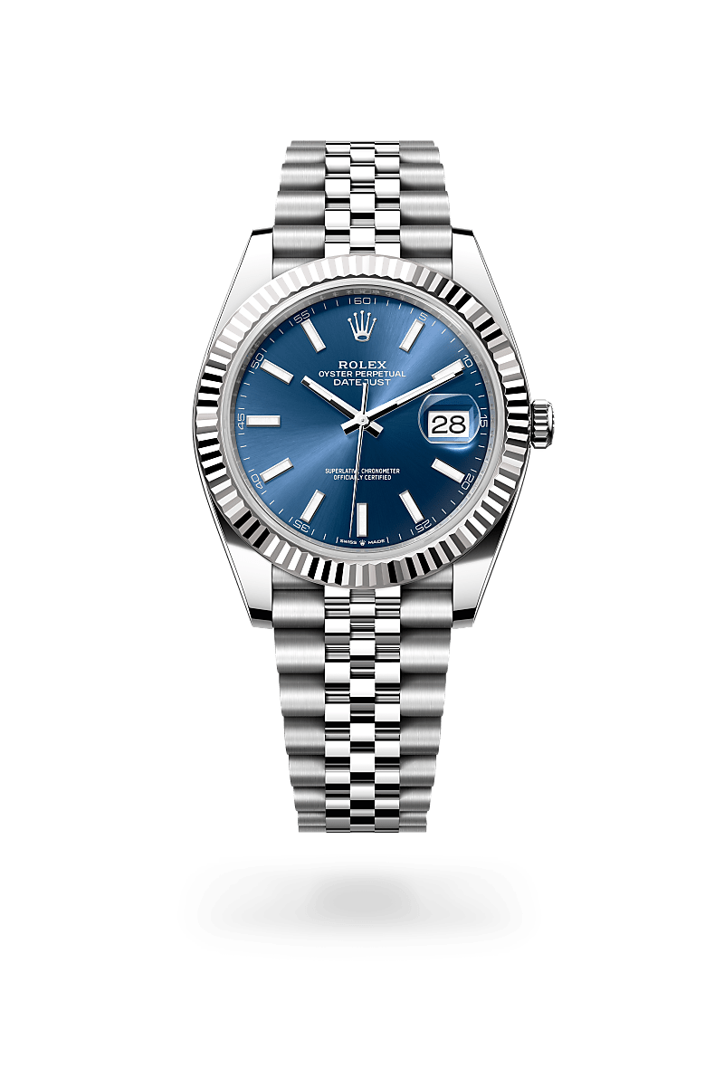 rolex Datejust in White Rolesor - combination of Oystersteel and white gold,  - Lenox Jewelers