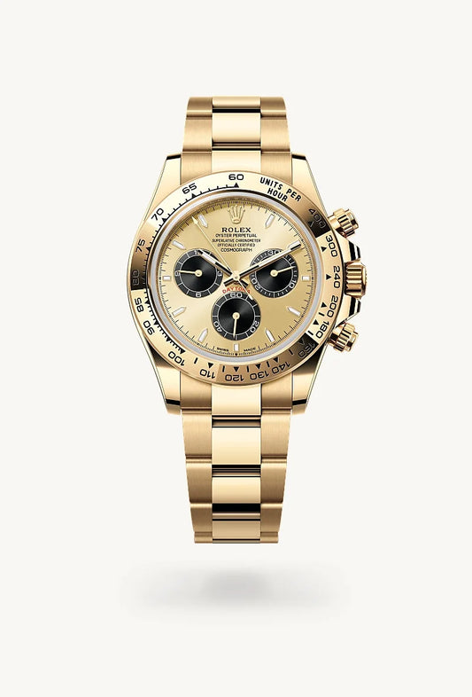 rolex Cosmograph Daytona in 18 kt yellow gold, M126508-0006 - Lenox Jewelers