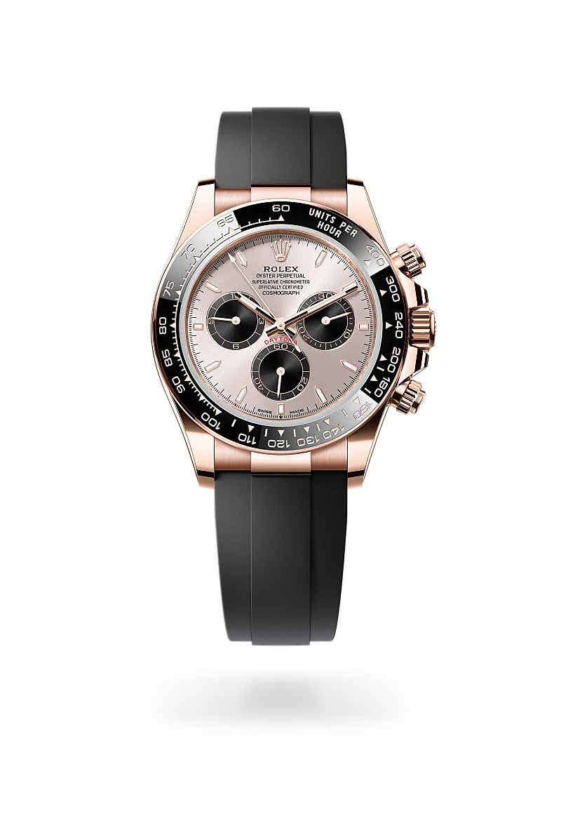 Rolex Cosmograph Daytona in 18 kt Everose gold, M126515LN-0006 - Lenox Jewelers