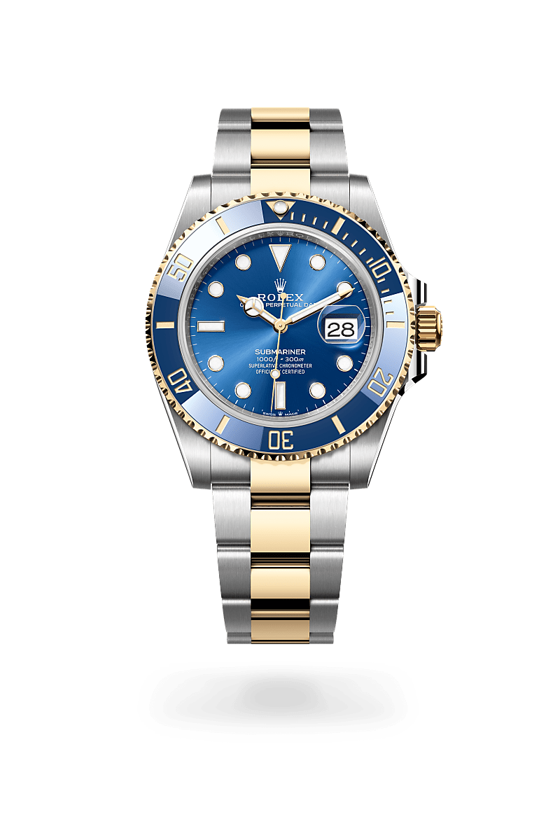 rolex Submariner in Yellow Rolesor - combination of Oystersteel and yellow gold,  - Lenox Jewelers