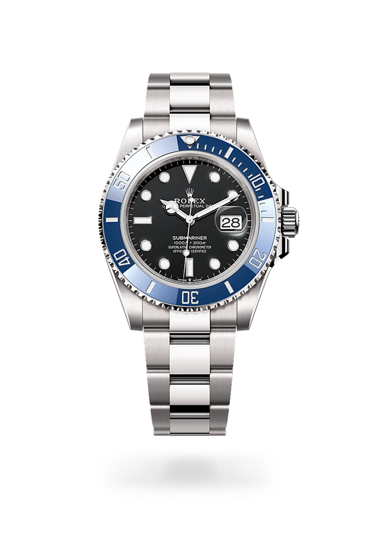 rolex Submariner in 18 kt white gold, M126619LB-0003 - Lenox Jewelers