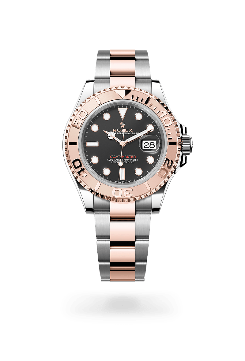 rolex Yacht-Master in Everose Rolesor - combination of Oystersteel and Everose gold,  - Lenox Jewelers