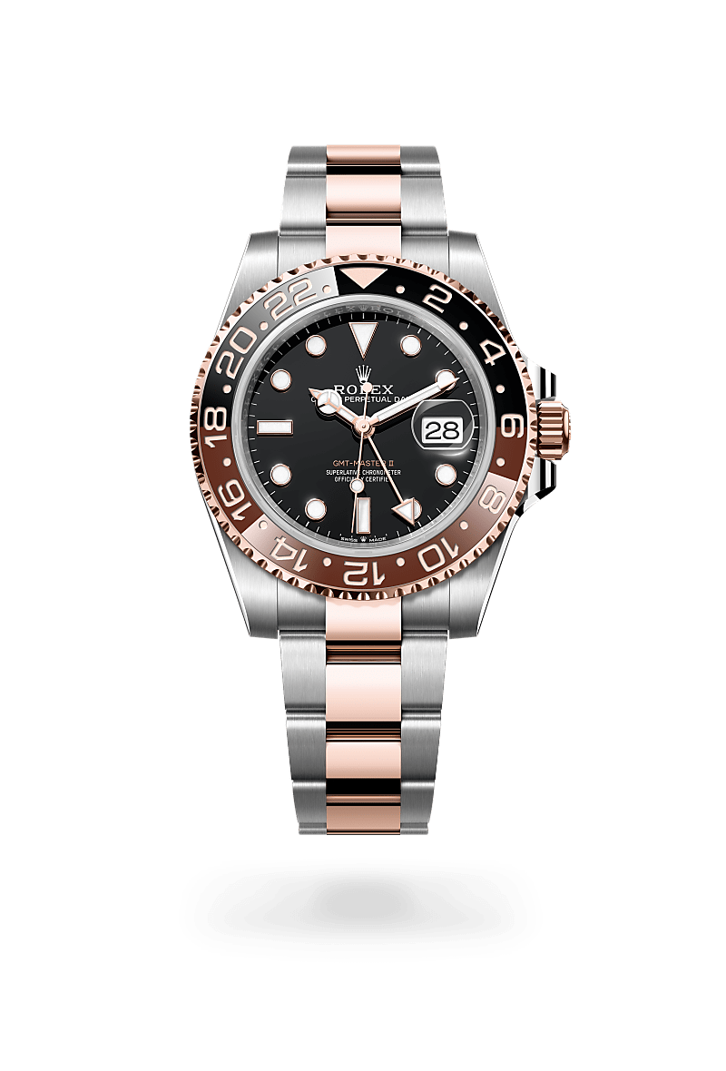 rolex GMT-Master II in Everose Rolesor - combination of Oystersteel and Everose gold,  - Lenox Jewelers