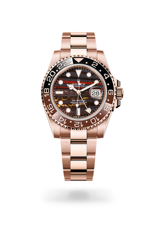 rolex GMT-Master II in 18 kt Everose gold, M126715CHNR-0002 - Lenox Jewelers