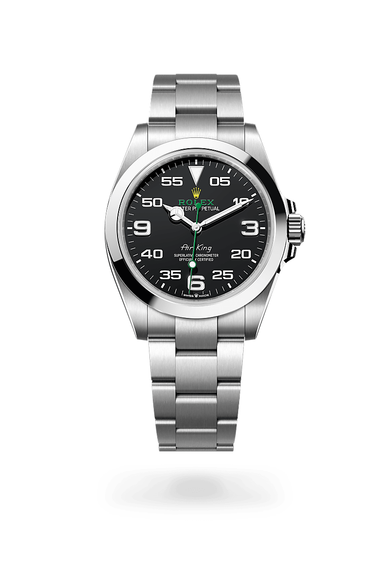 rolex Air-King in Oystersteel,  - Lenox Jewelers