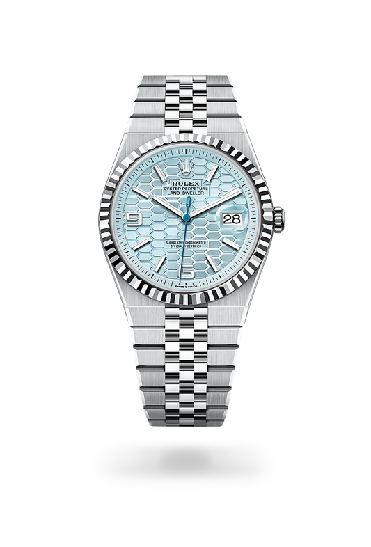 rolex Land-Dweller in Platinum, M127336-0001 - Lenox Jewelers