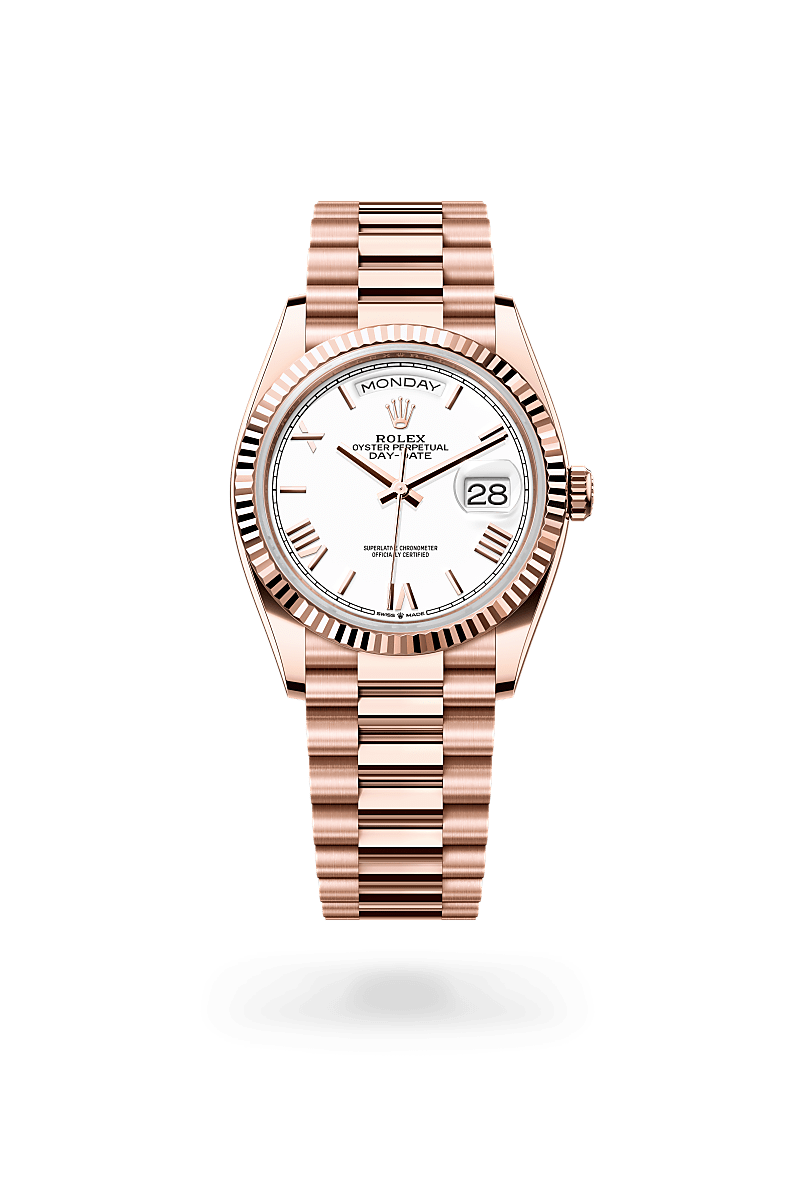 rolex Day-Date in 18 kt Everose gold,  - Lenox Jewelers