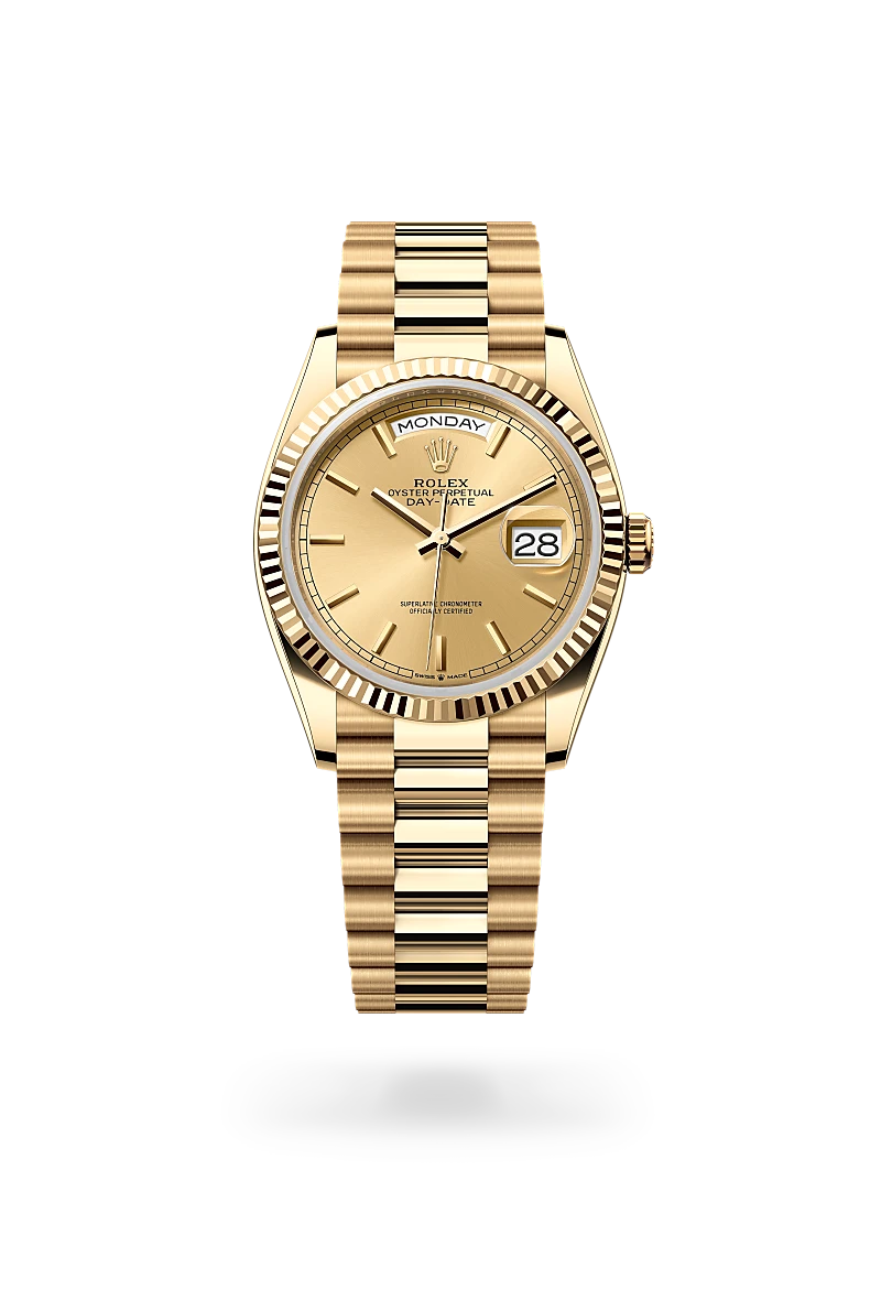 Rolex Day-Date in 18 kt yellow gold, M128238-0045 - Lenox Jewelers
