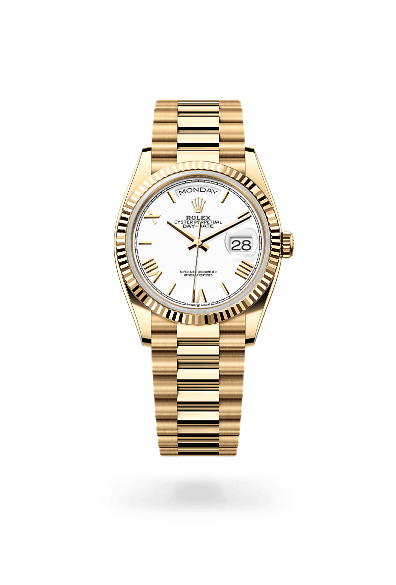 rolex Day-Date in 18 kt yellow gold,  - Lenox Jewelers