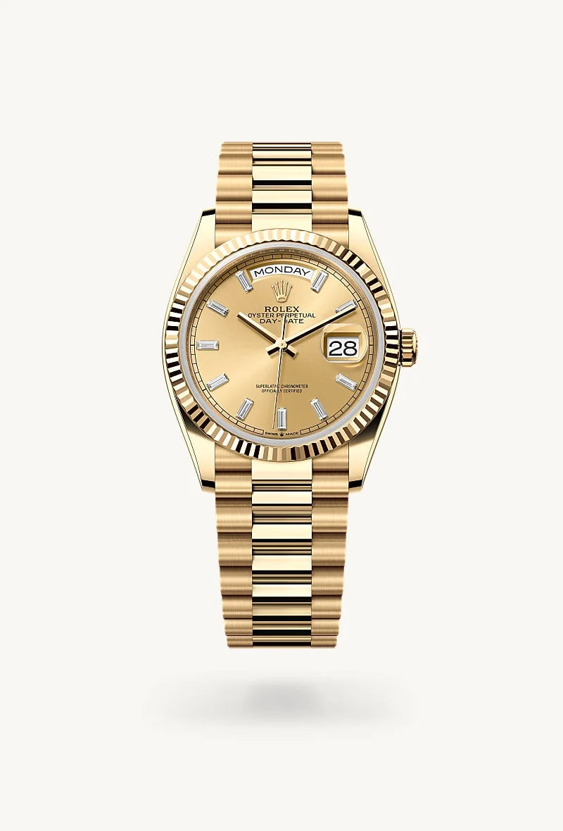 Rolex Day-Date in 18 kt yellow gold, M128238-0132 - Lenox Jewelers
