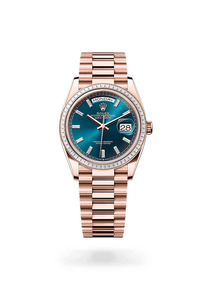 rolex Day-Date in 18 kt Everose gold,  - Lenox Jewelers