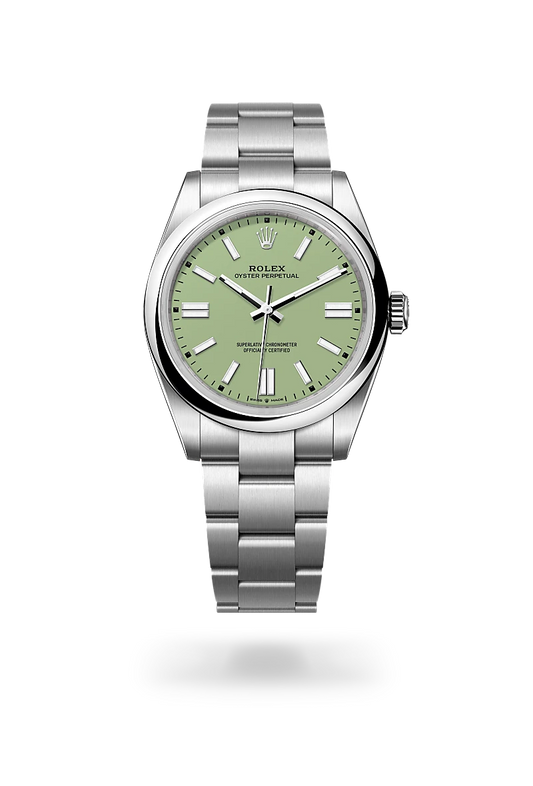 rolex Oyster Perpetual in Oystersteel, M134300-0006 - Lenox Jewelers