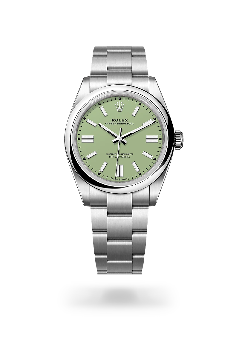 Rolex Oyster Perpetual in Oystersteel, M134300-0006 - Lenox Jewelers