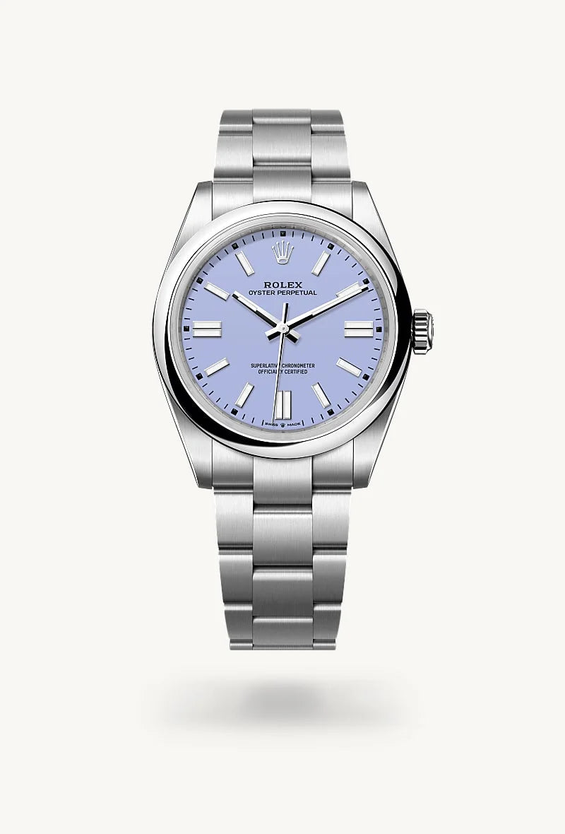Rolex Oyster Perpetual in Oystersteel, M134300-0012 - Lenox Jewelers