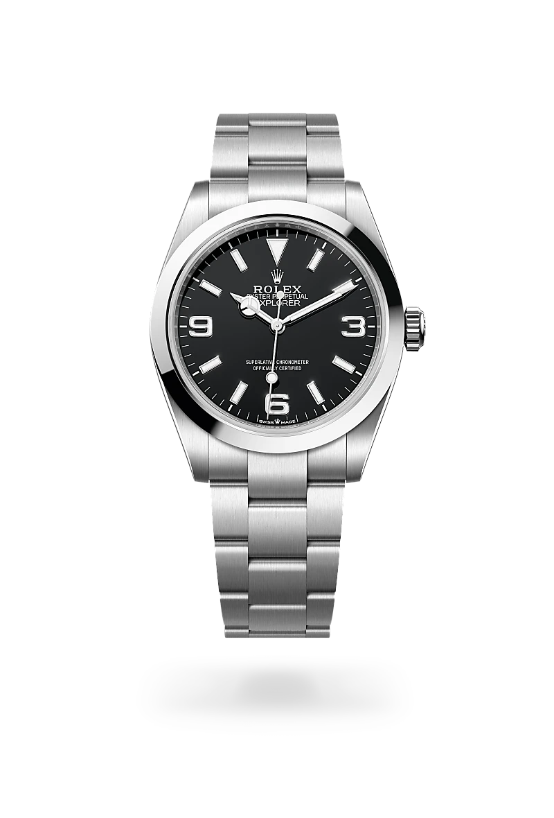Rolex Explorer in Oystersteel, M224270-0001 - Lenox Jewelers