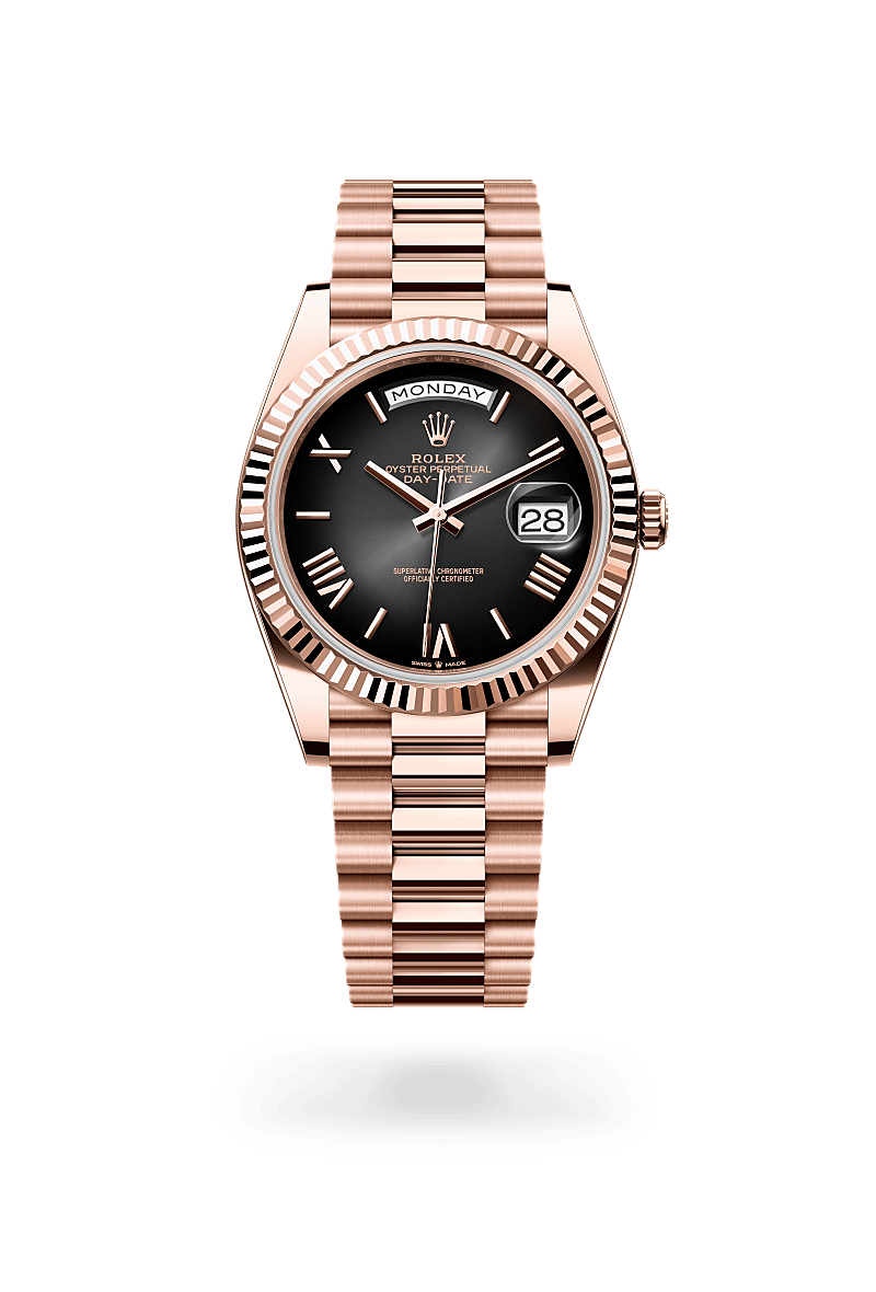 rolex Day-Date in 18 kt Everose gold,  - Lenox Jewelers