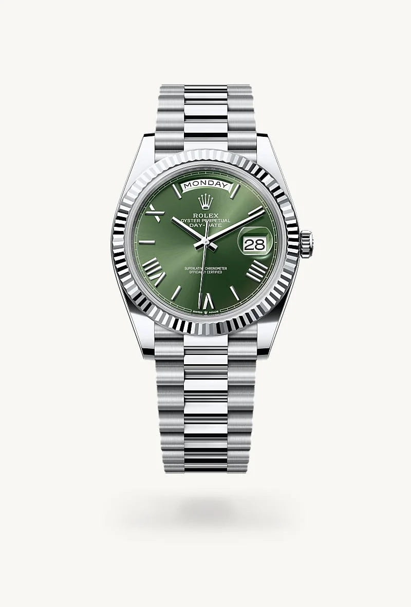 Rolex Day-Date in Platinum, M228236-0008 - Lenox Jewelers