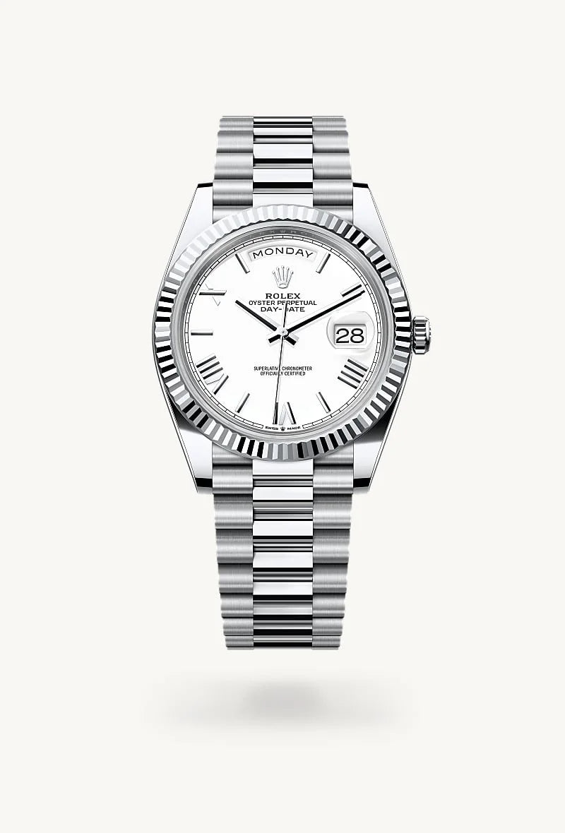 Rolex Day-Date in Platinum, M228236-0010 - Lenox Jewelers