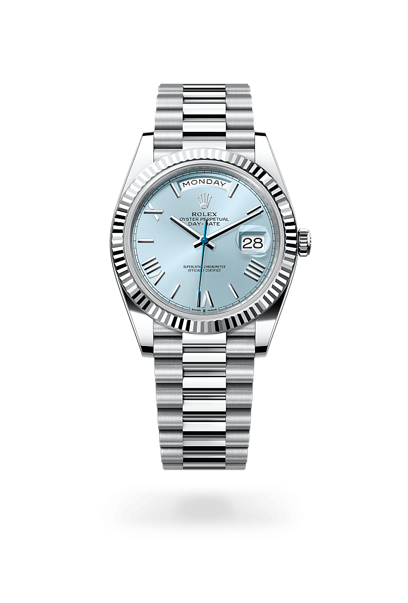 Rolex Day-Date 40 in Platinum, M228236-0012 | Lenox Jewelers