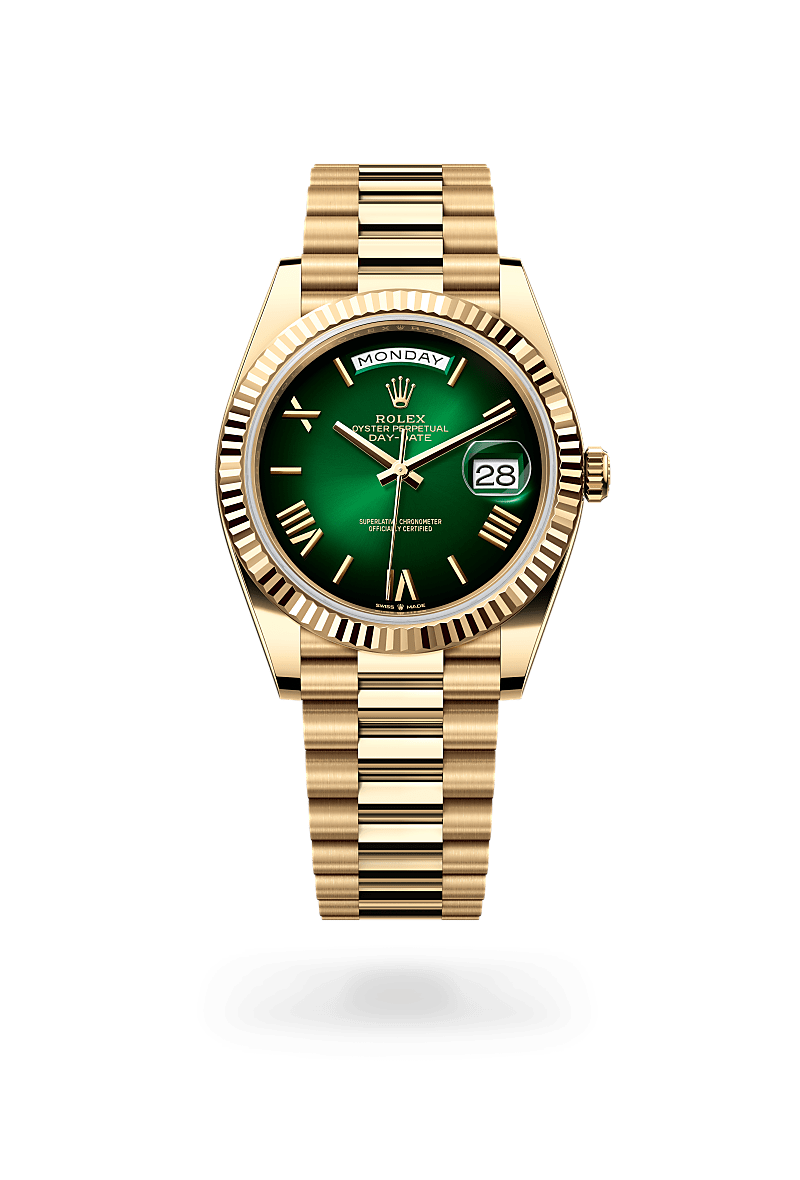 rolex Day-Date in 18 kt yellow gold,  - Lenox Jewelers