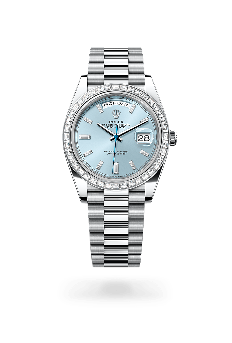 rolex Day-Date in Platinum, M228396TBR-0002 - Lenox Jewelers Sas