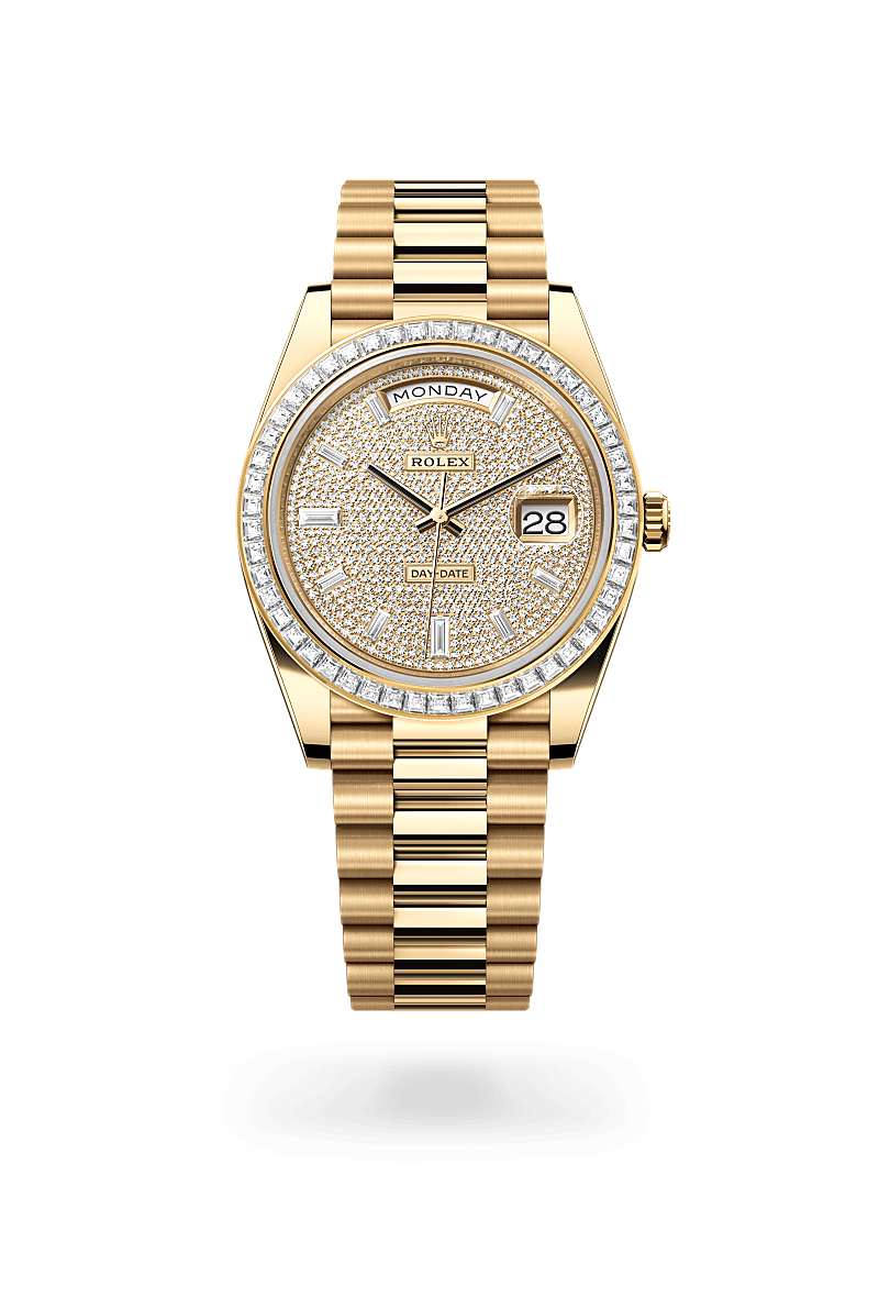 rolex Day-Date in 18 kt yellow gold,  - Lenox Jewelers