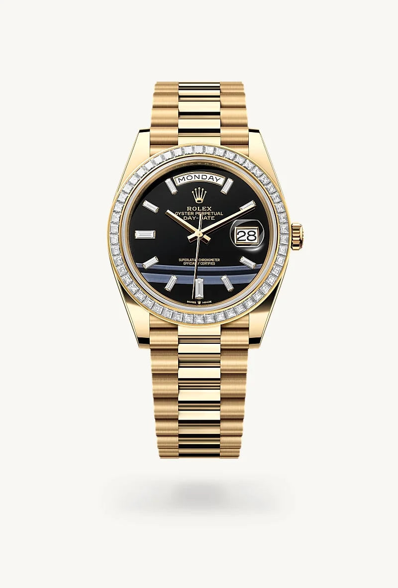 Rolex Day-Date in 18 kt yellow gold, M228398TBR-0038 - Lenox Jewelers