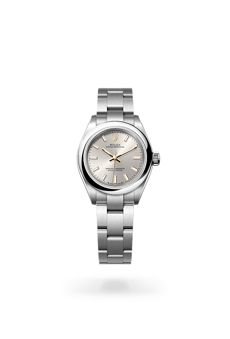 rolex Oyster Perpetual in Oystersteel,  - Lenox Jewelers