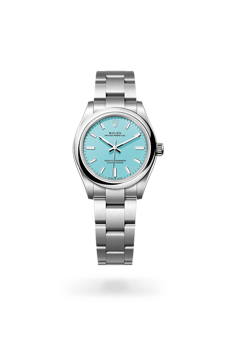 rolex Oyster Perpetual in Oystersteel,  - Lenox Jewelers