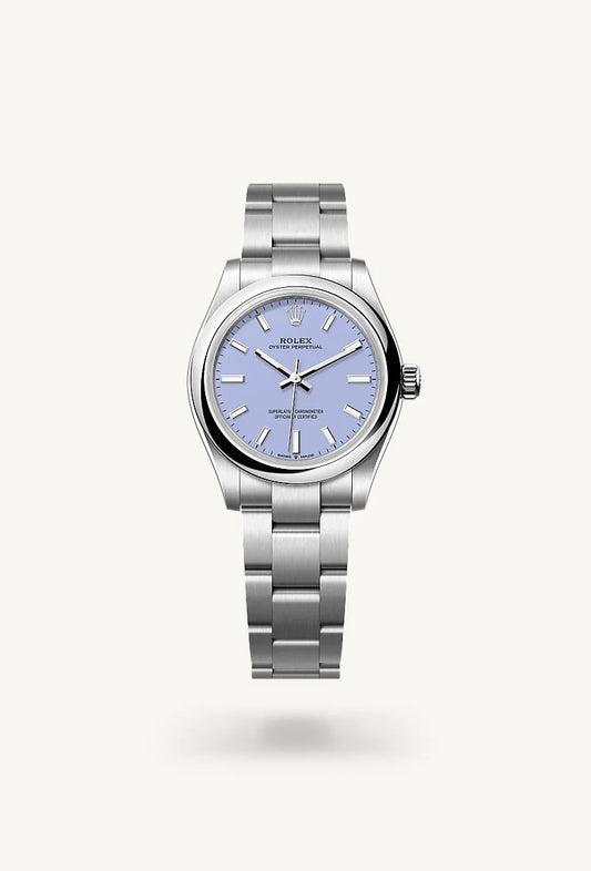 rolex Oyster Perpetual in Oystersteel, M277200-0014 - Lenox Jewelers