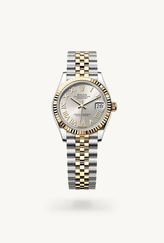 rolex Datejust in Yellow Rolesor - combination of Oystersteel and yellow gold, M278273-0004 - Lenox Jewelers