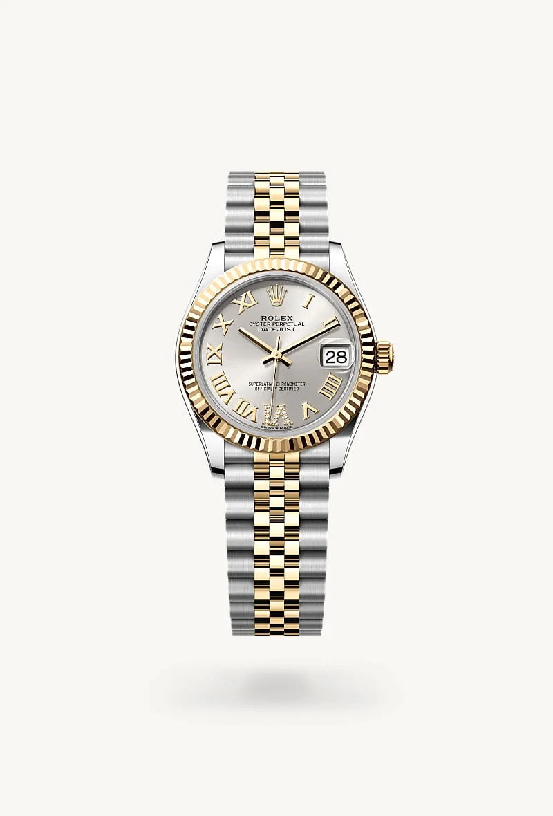 Rolex Datejust in Yellow Rolesor - combination of Oystersteel and yellow gold, M278273-0004 - Lenox Jewelers