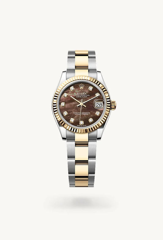 rolex Datejust in Yellow Rolesor - combination of Oystersteel and yellow gold, M278273-0023 - Lenox Jewelers