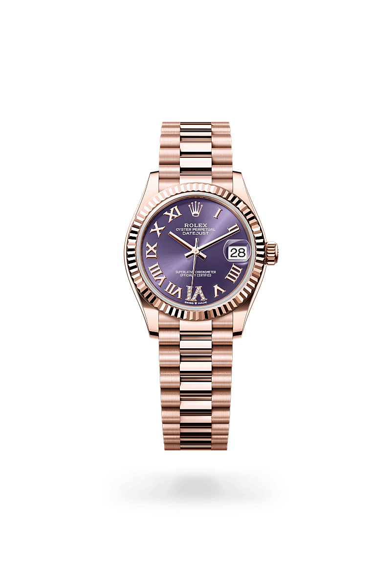 rolex Datejust in 18 kt Everose gold,  - Lenox Jewelers