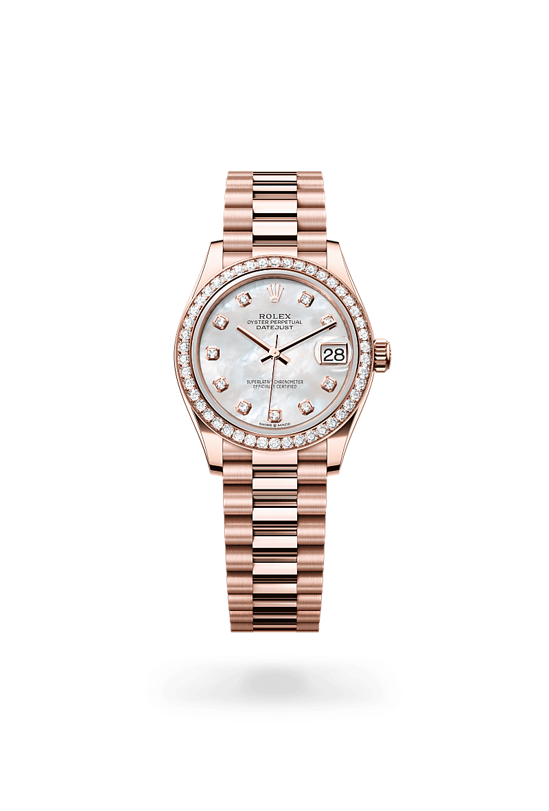 rolex Datejust in 18 kt Everose gold,  - Lenox Jewelers