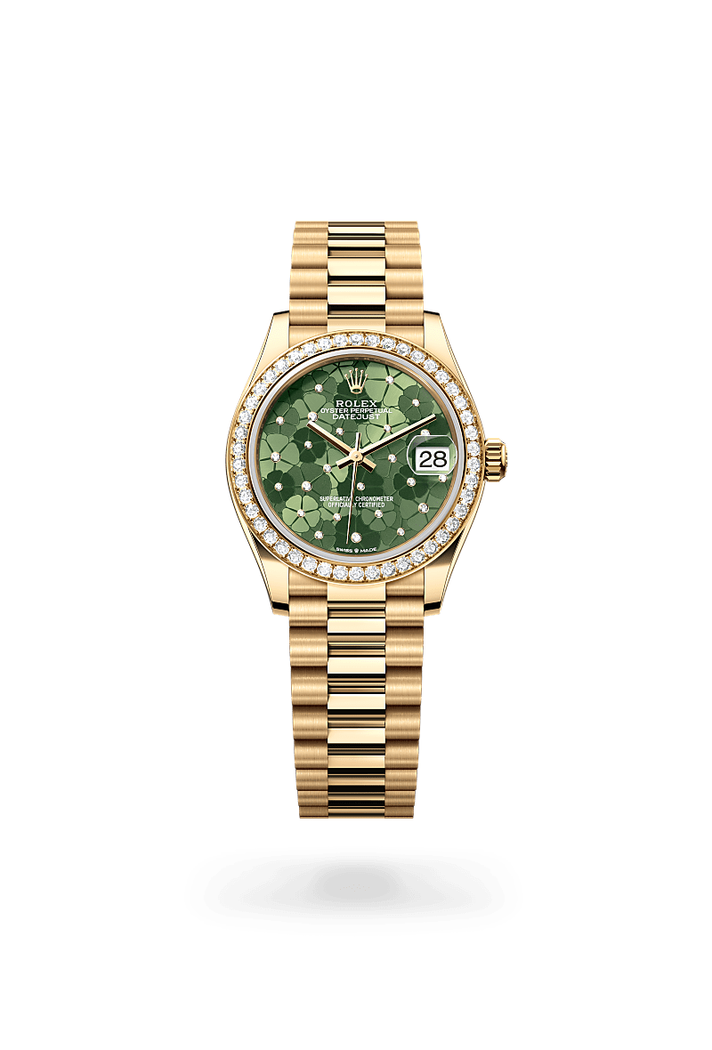 rolex Datejust in 18 kt yellow gold,  - Lenox Jewelers