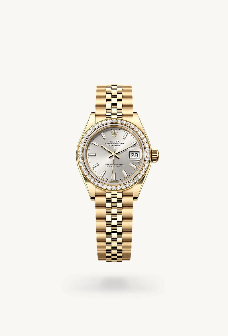 Rolex Lady-Datejust in 18 kt yellow gold, M279138RBR-0012 - Lenox Jewelers