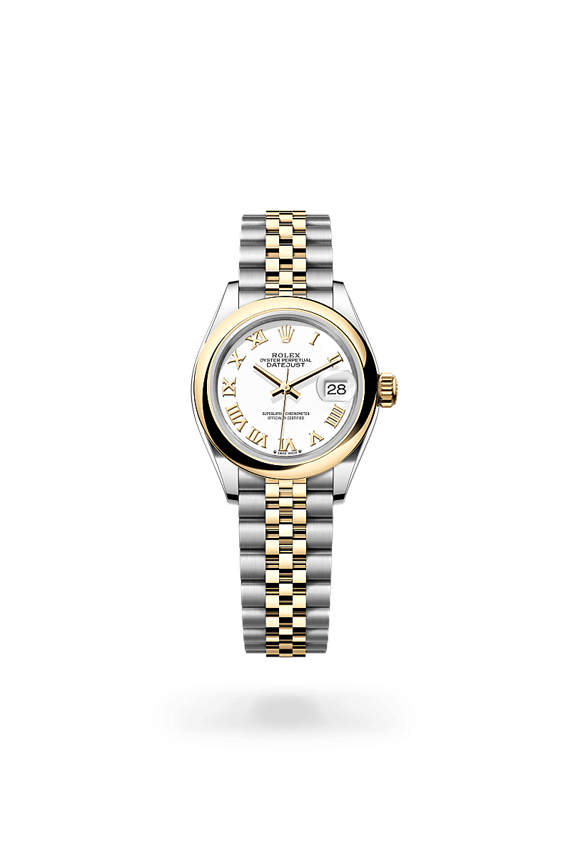 rolex Lady-Datejust in Yellow Rolesor - combination of Oystersteel and yellow gold,  - Lenox Jewelers