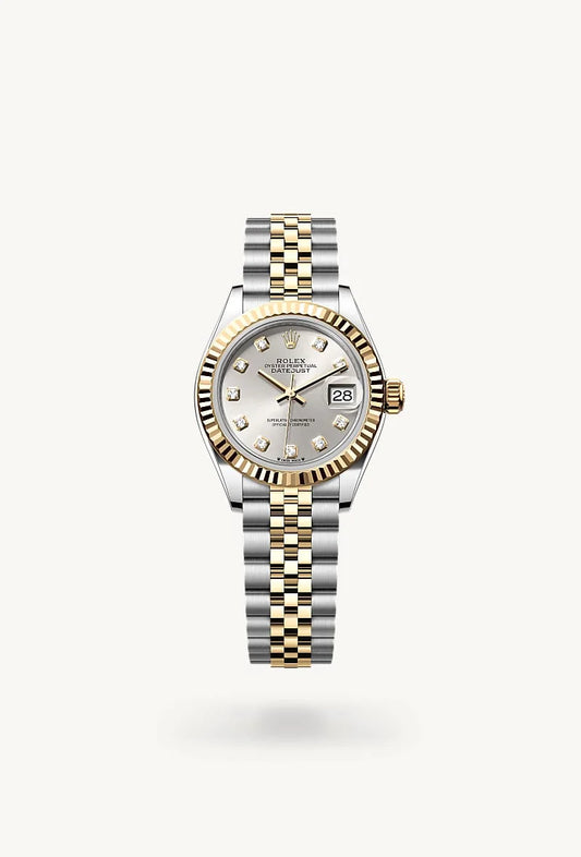 rolex Lady-Datejust in Yellow Rolesor - combination of Oystersteel and yellow gold, M279173-0007 - Lenox Jewelers