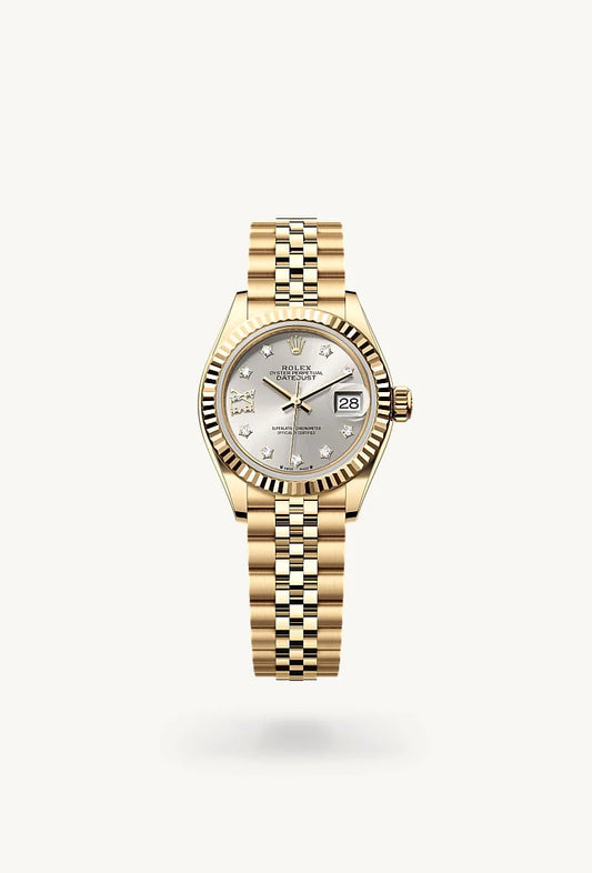 rolex Lady-Datejust in 18 kt yellow gold, M279178-0004 - Lenox Jewelers